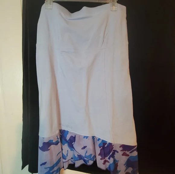 FUBU 2 Piece Skirt Set -  Blue | Size: 1X - Picture 3 of 6